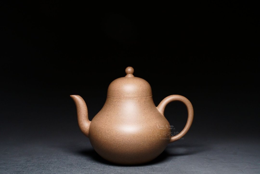 【思亭】炎黄大地艺术 龙山摹古 传统手工 玉成窑团泥 195c - 茶具/茶杯 - 陶 卡其色