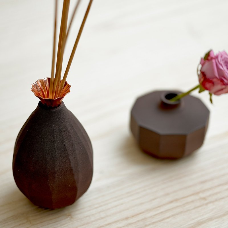 MEMORY / 扩香瓶(香水瓶) - 香薰/精油/线香 - 陶 咖啡色