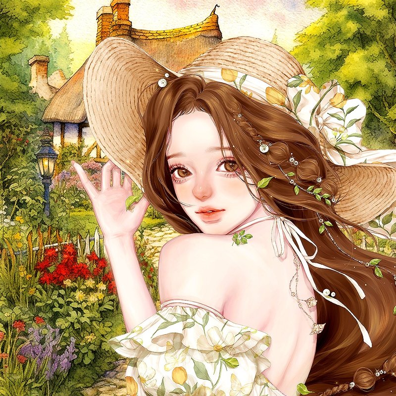 （海滩漫步）森林叶（6Color） - 贴纸 - 纸 多色