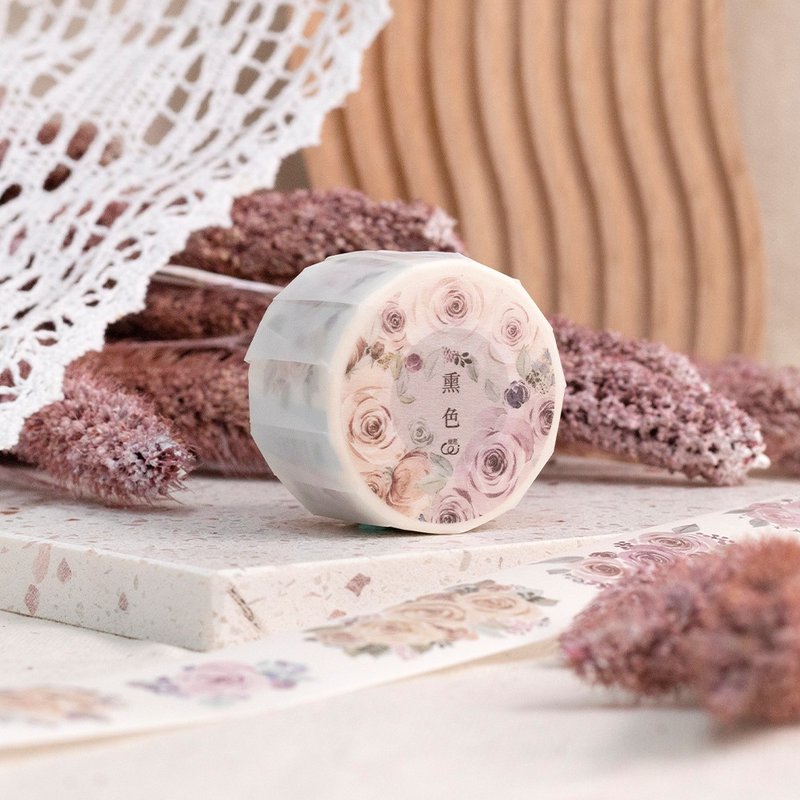 熏色 - 3cm 纸胶带 - 纸胶带 - 纸 粉红色