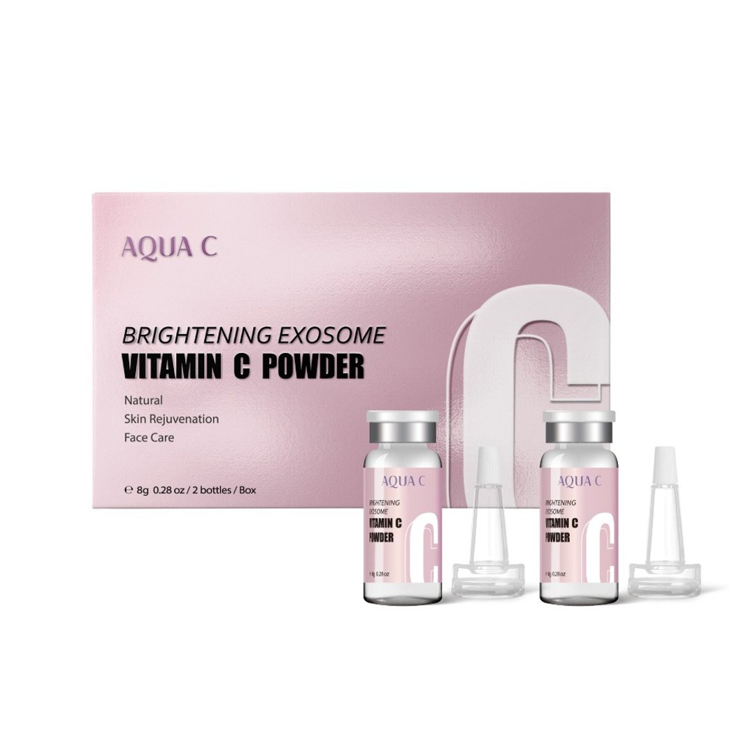 AQUA C.花漾皙 光漾外泌体C粉 (2入组/盒装) - 化妆水/喷雾 - 纸 