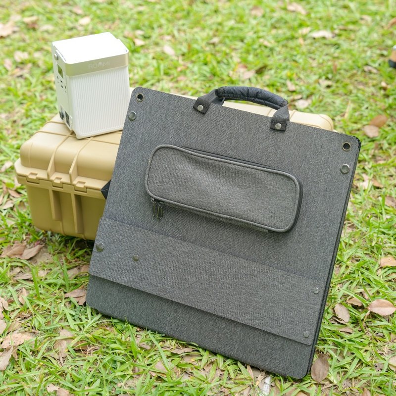 ROOMMI 110W太阳能充电板 - 充电宝/传输线 - 其他材质 黑色