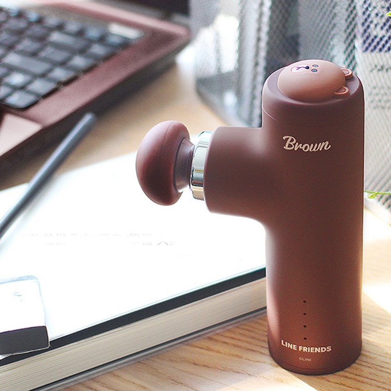 GARMMA LINE FRIENDS 按摩枪/筋膜枪 (经典熊大) - 运动/健身用品 - 其他金属 