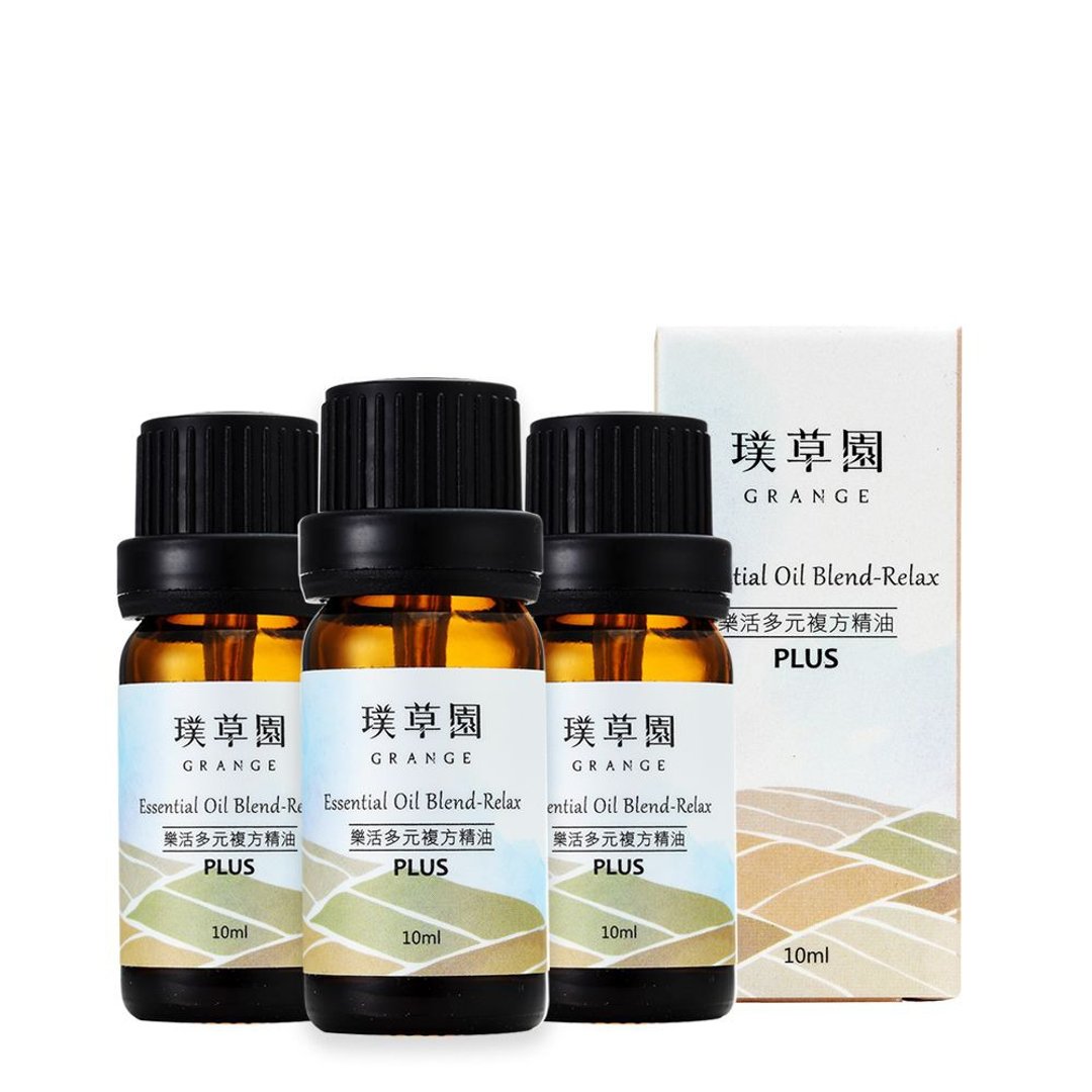 乐活多元复方精油PLUS 10ml 三入组 - 身体护肤/按摩油 - 精油 绿色