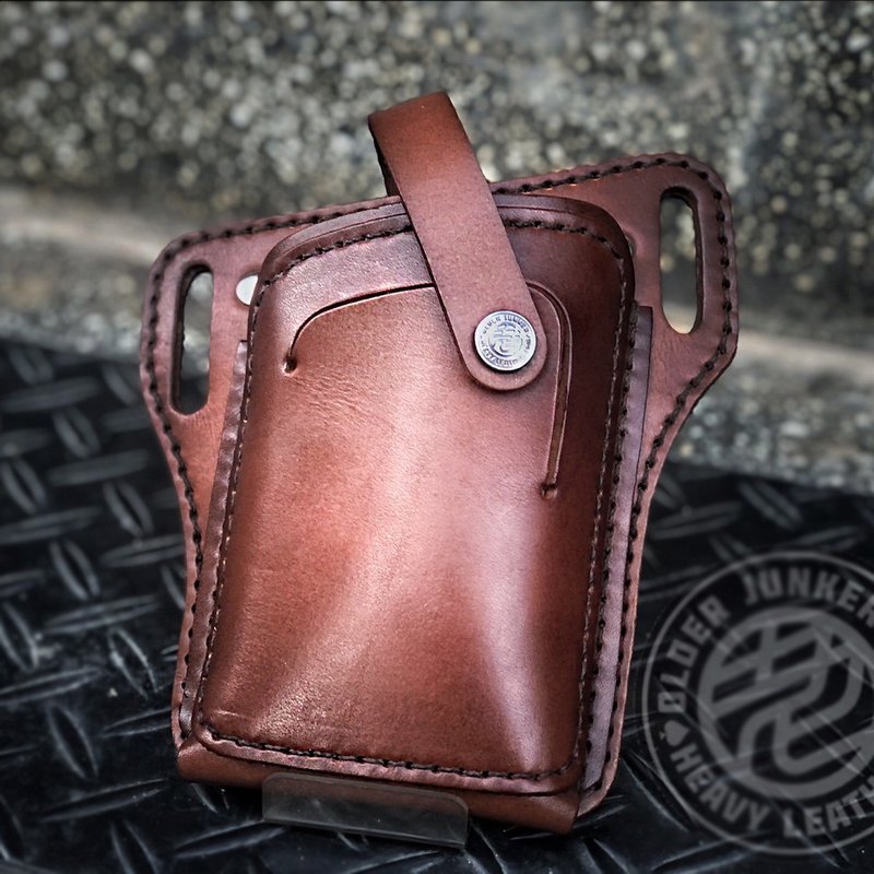 手机皮套 | 素版无装饰 - 手机壳/手机套 - 真皮 咖啡色