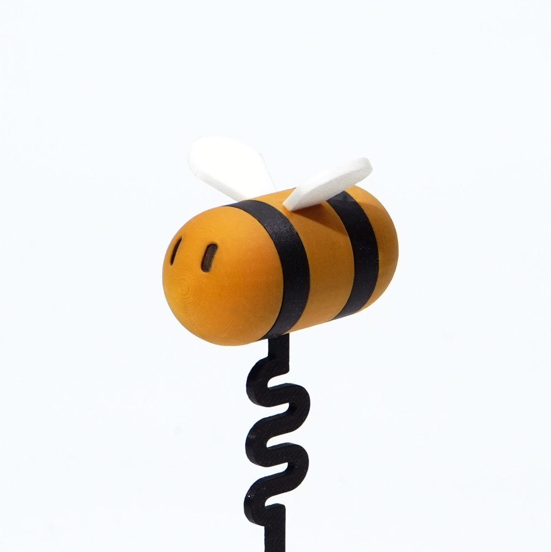Bee_EMOO盆栽公仔/多肉植物/盆器/植物/交换礼物 - 玩偶/公仔 - 塑料 