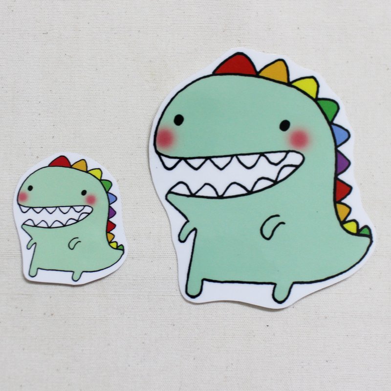 防水贴纸_小恐龙01(卡乐龙) - 贴纸 - 防水材质 