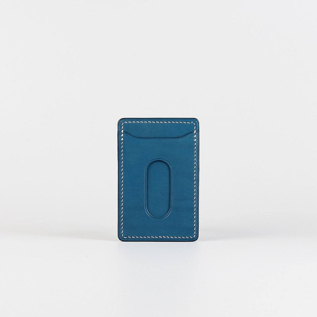 手缝缤纷证件套_蓝色-Pass Card_Blue - 名片夹/名片盒 - 纸 蓝色