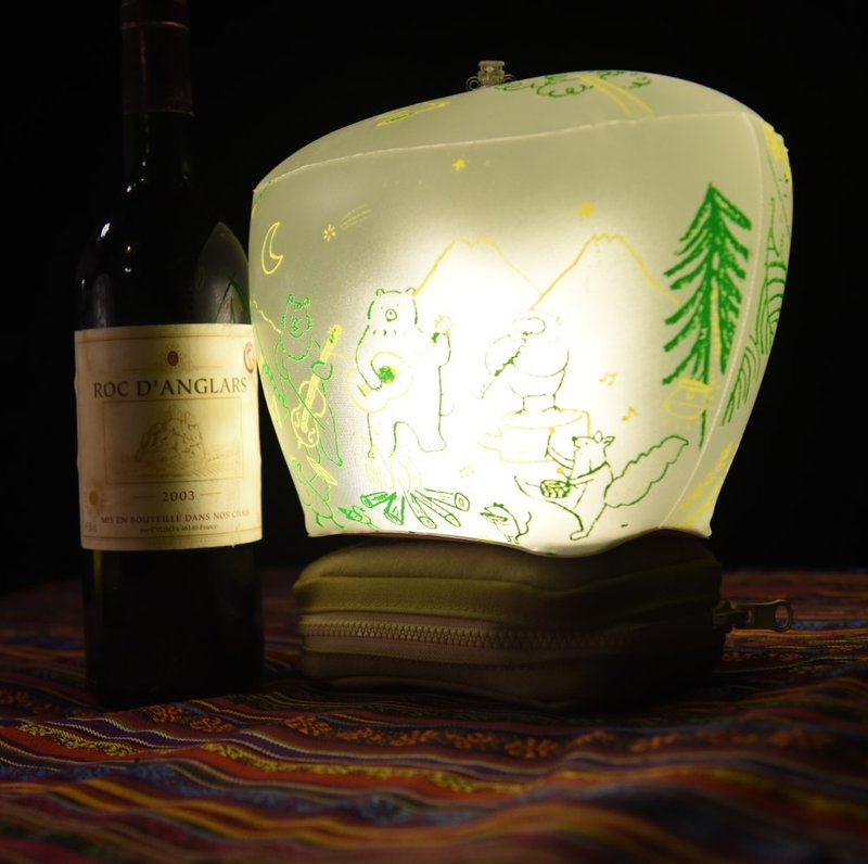 AirLight 行动户外灯 动物野趣篇 - 露营用品 - 塑料 黄色