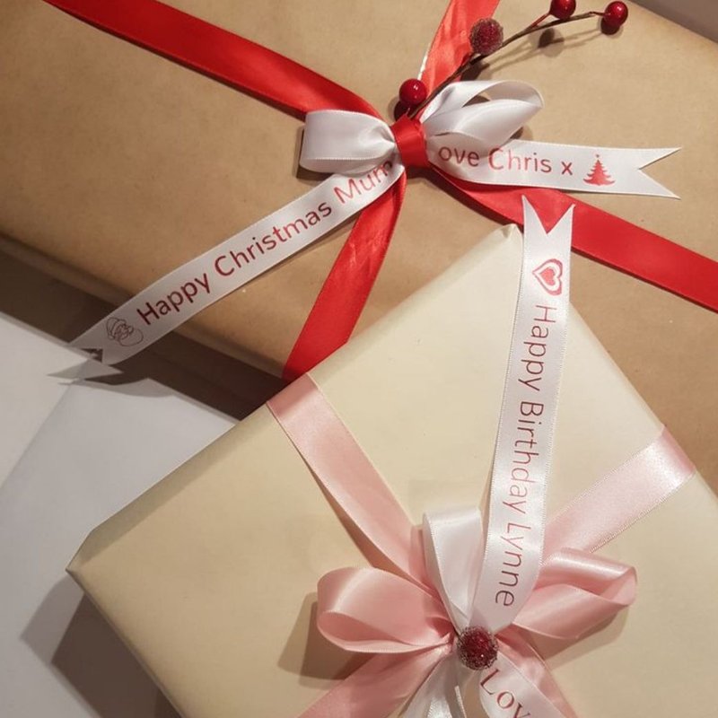 【少量可做20厘米起订】定制你的文字缎带 多色 1厘米2元 - 纸胶带 - 其他材质 