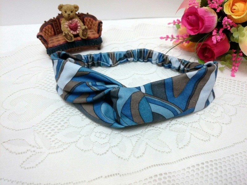 调色板~交叉款发带 - 发带/发箍 - 其他材质 