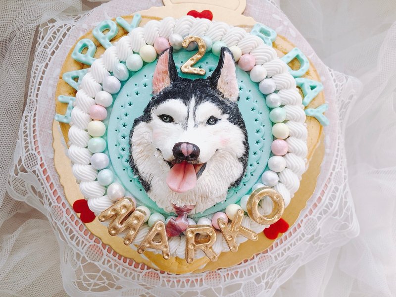 毛孩 蛋糕    大胆奴才 ""是主子生日蛋糕"" - 猫罐头/鲜食 - 新鲜食材 多色