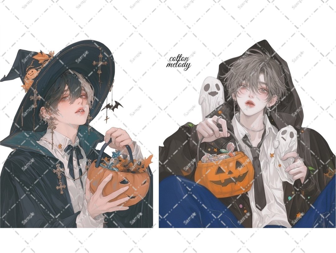 original sticker no.6844 人物贴纸 原创贴纸 人物贴纸 女孩贴纸 原创人物贴纸 - 贴纸 - 纸 
