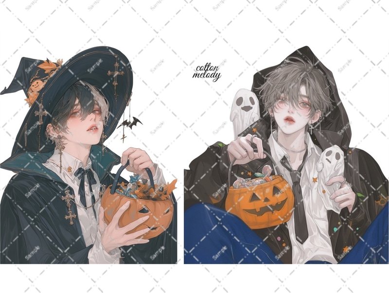 original sticker no.6844 人物贴纸 原创贴纸 人物贴纸 女孩贴纸 原创人物贴纸 - 贴纸 - 纸 