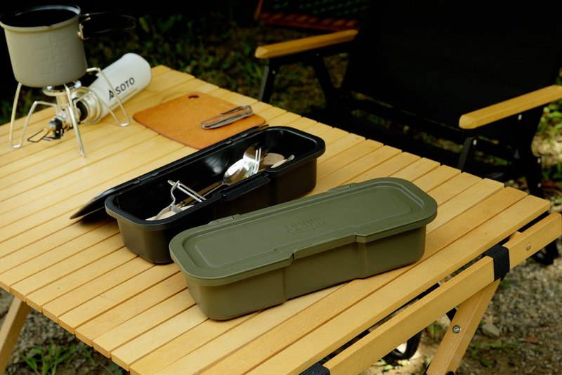 RISU INNER CARGO 收纳盒S-2 - 收纳用品 - 塑料 绿色