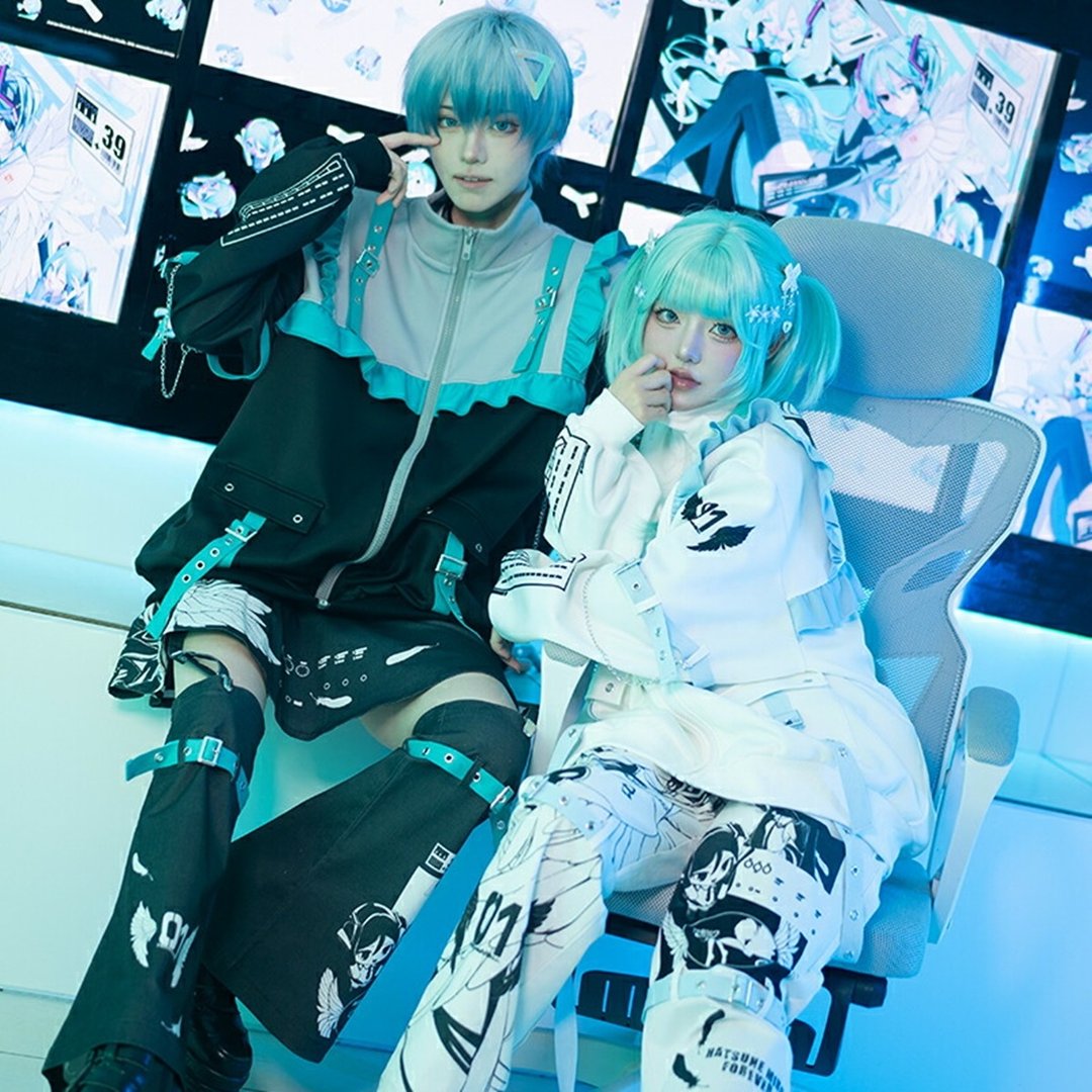 MIKU FOREVER初音未来正版联名荷叶边长袖外套ACDC RAG台湾JA0780 - 女装休闲/机能外套 - 聚酯纤维 