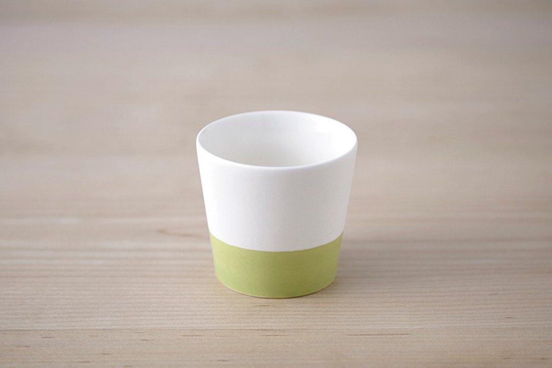 【好日生活】春日 Spring Day | 新绿 素烧杯 - 茶具/茶杯 - 瓷 白色