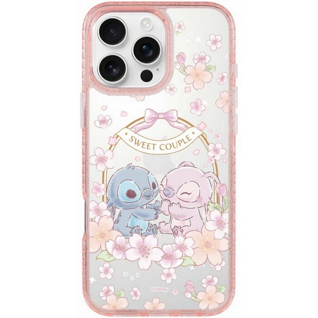 迪士尼 史迪奇 iPhone 16 Samsung S25 气垫标准防摔镜面手机壳 - 手机壳/手机套 - 塑料 多色