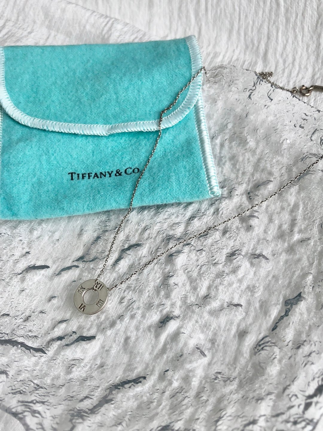 【VintageShop solo 日本直送中古包专卖店】Tiffany & Co. 项链 经典圆环 Logo 925 纯银 复古风 ytfexk - 项链 - 纯银 银色