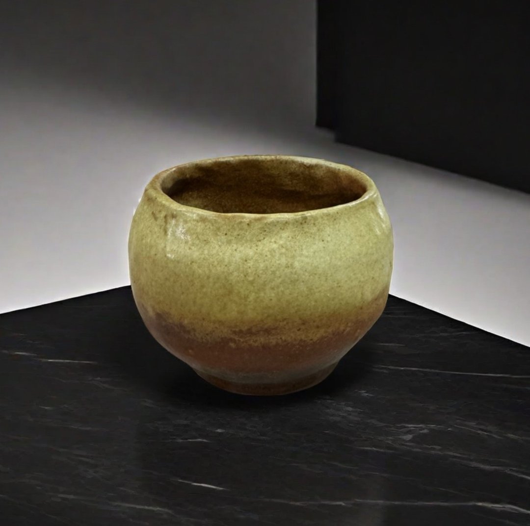 渐层茶碗 - 茶具/茶杯 - 陶 金色