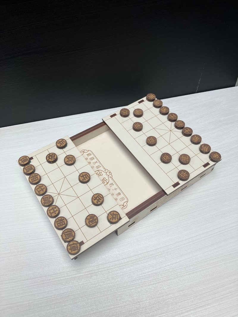 DIY 珍珑棋/迷你象棋-雷射雕刻-木制 - 木工/竹艺/纸艺 - 木头 白色
