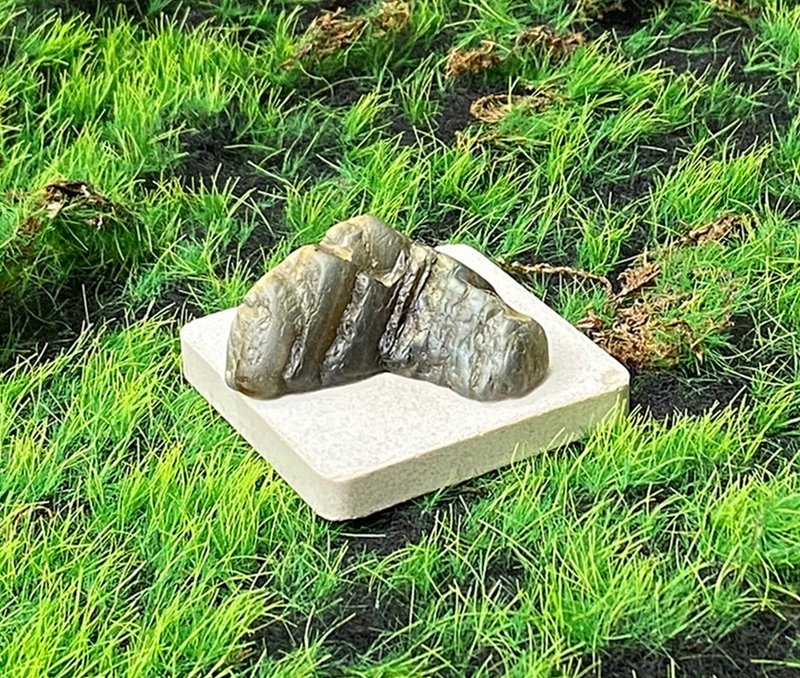 能量摆饰-天然山形黄光拉长石原石 能量 疗愈 旺姻缘 财运水晶 - 摆饰 - 水晶 黄色