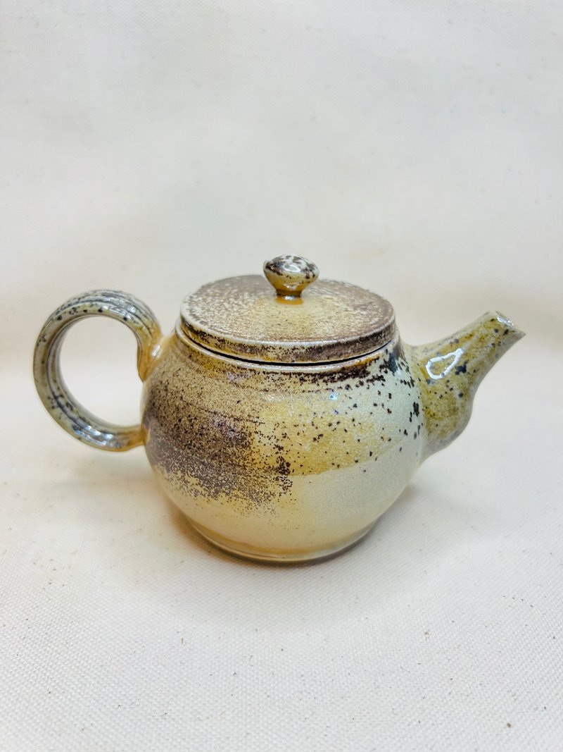 柴烧手工茶壶/柴烧/叶良/茶壶 - 茶具/茶杯 - 陶 