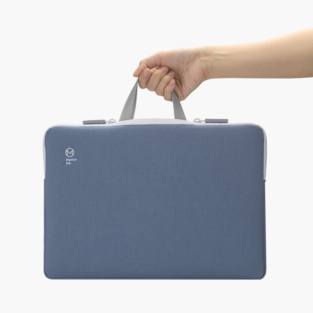 BLANC Macbook12寸 2Way可手提笔电保护袋-沉静蓝 - 电脑包 - 防水材质 蓝色