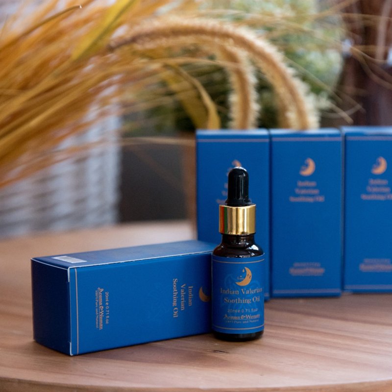 痊愈草舒眠安神精油20ml x 2-草本香气-有助睡前放松 - 身体护肤/按摩油 - 其他材质 蓝色