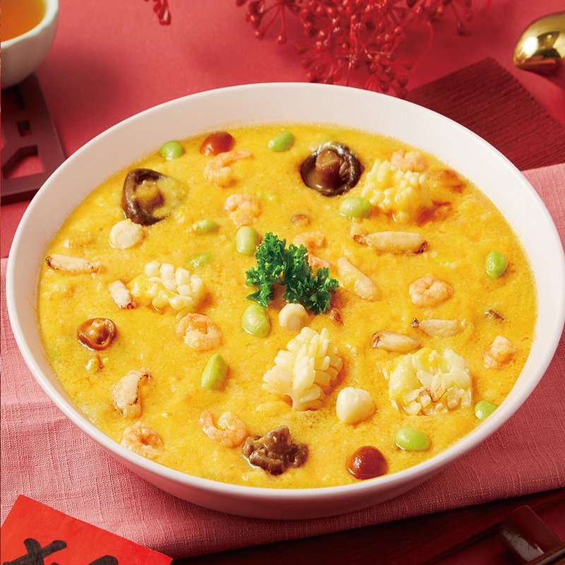 (预购)【台北晶华酒店】金沙海鲜煲-1000g(固形物350g) - 其他 - 其他材质 红色