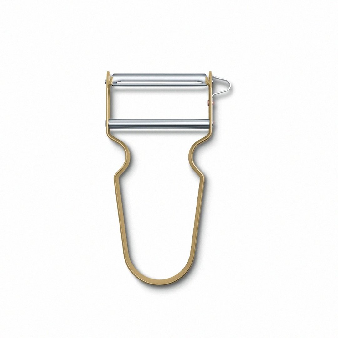 VICTORINOX 瑞士维氏 REX Peeler金属削皮器 腰果金 6.0900.81 - 厨房用具 - 其他金属 金色