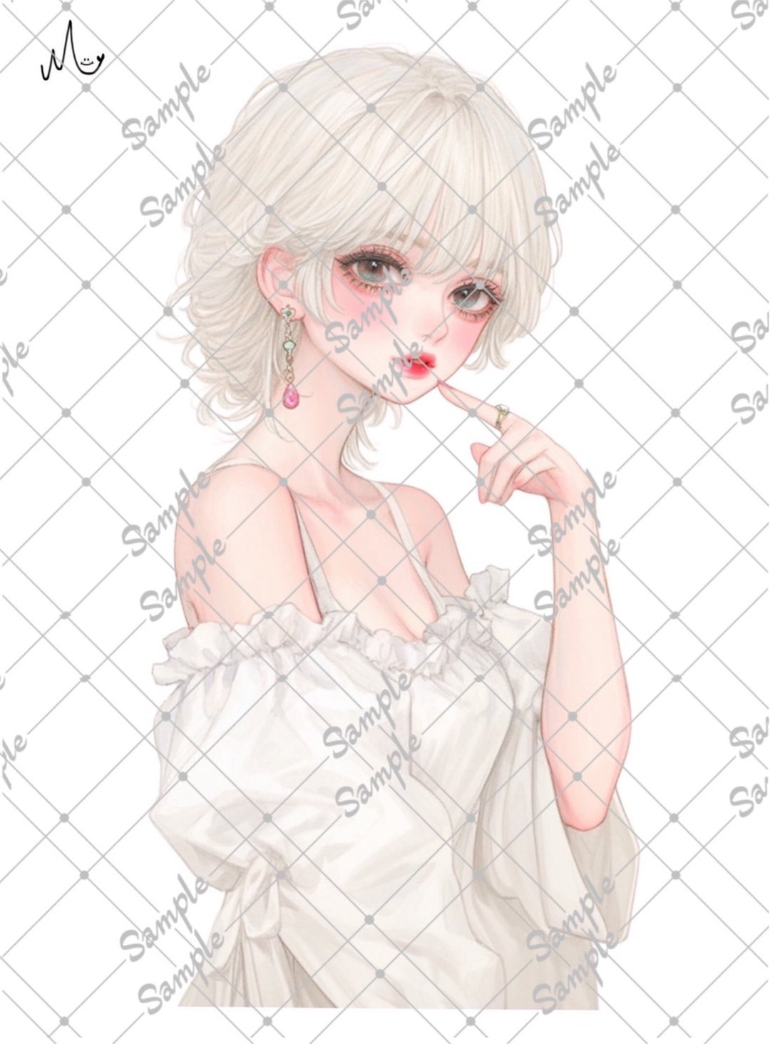 原创人物贴纸 12月新品 - 贴纸 - 纸 