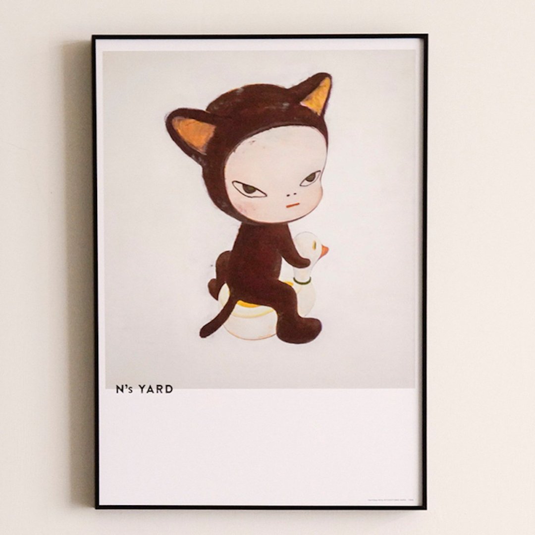 【原版】奈良美智 Harmless Kitty - 海报/装饰画/版画 - 纸 咖啡色