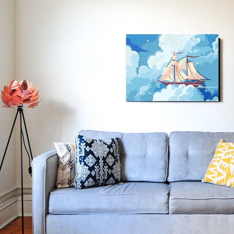 翱翔天空 创意数字油画 【入门推荐款】 - 插画/绘画/写字 - 其他材质 