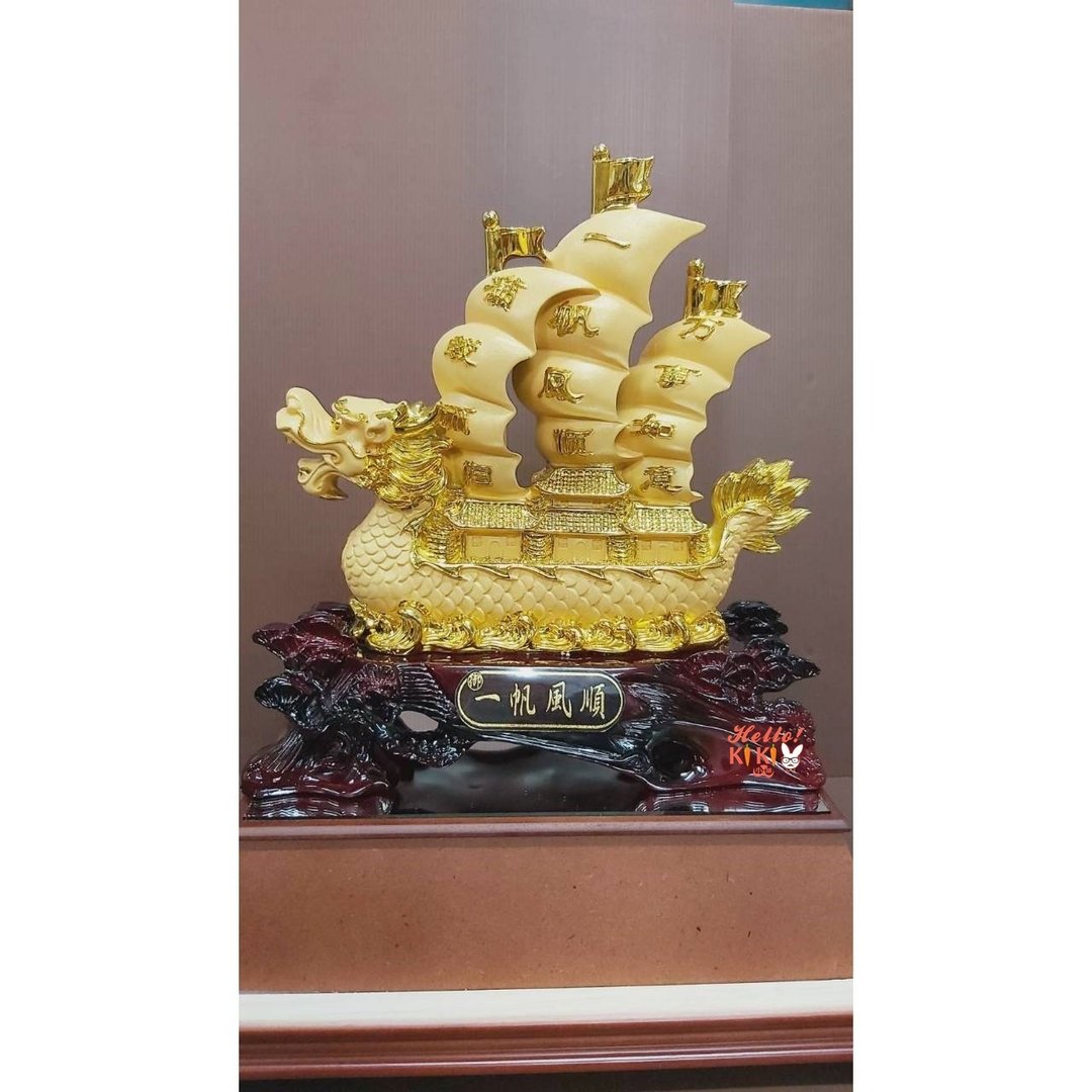 金箔 一帆风顺 退休送礼 升迁礼物 退伍礼品 开幕送礼 乔迁礼物 - 其他 - 其他材质 金色