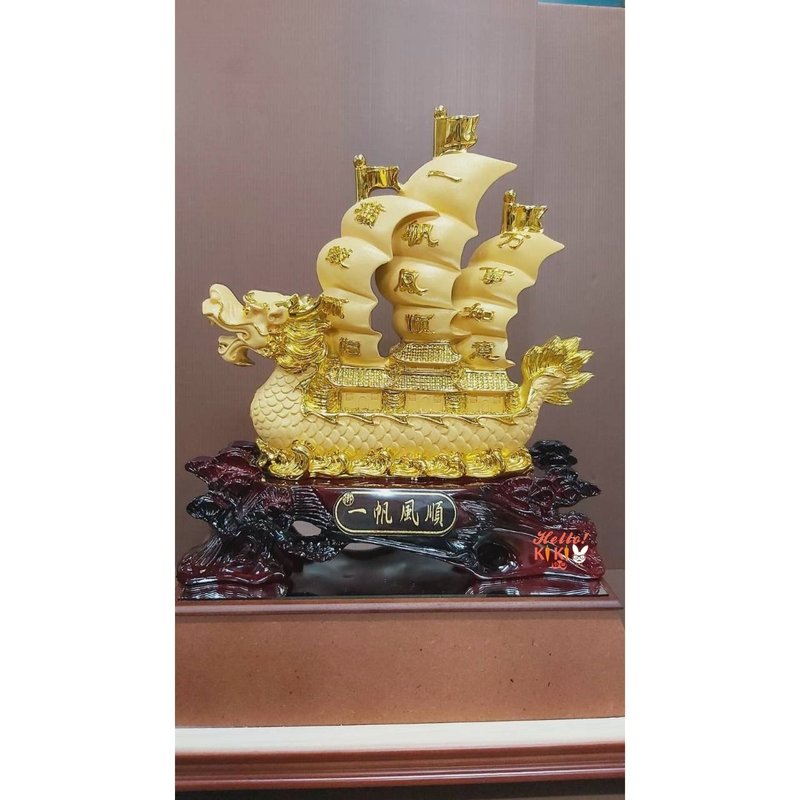 金箔 一帆风顺 退休送礼 升迁礼物 退伍礼品 开幕送礼 乔迁礼物 - 其他 - 其他材质 金色