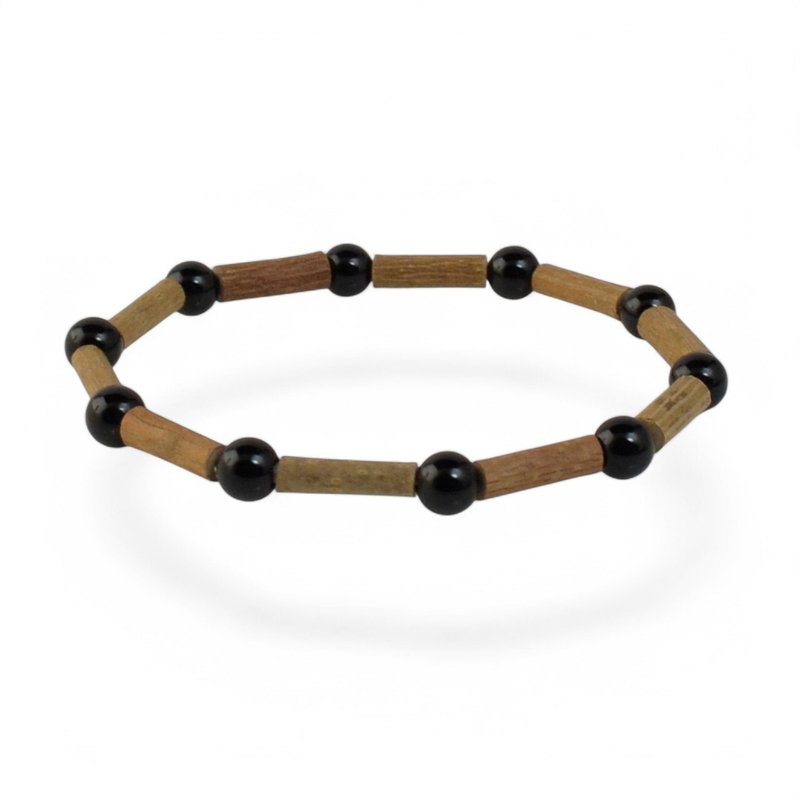 黑玛瑙手链  女士珠宝礼品之选 NG02 - 手链/手环 - 宝石 多色