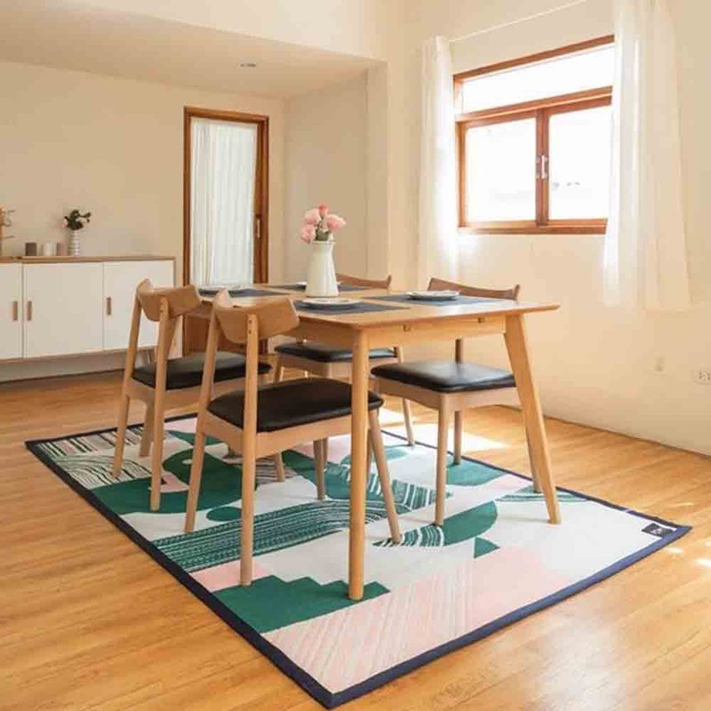 PDM | CROON编织地垫M(几何绿) - 地垫/地毯 - 防水材质 绿色