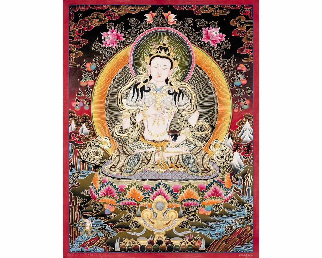 金刚亥母佛教唐卡艺术 – 佛教装饰 - 墙贴/壁贴 - 其他材质 多色