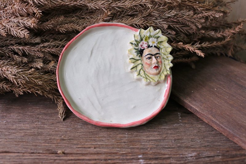 Ceramic Frida Plate - 其他 - 陶 粉红色