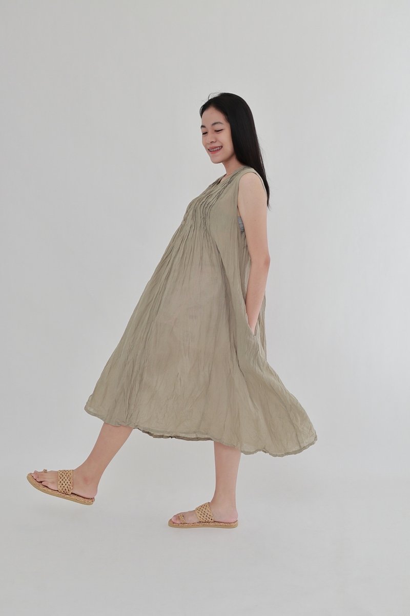 BOHOPeach New design cotton baech summer dress weekend trip - 洋装/连衣裙 - 环保材料 