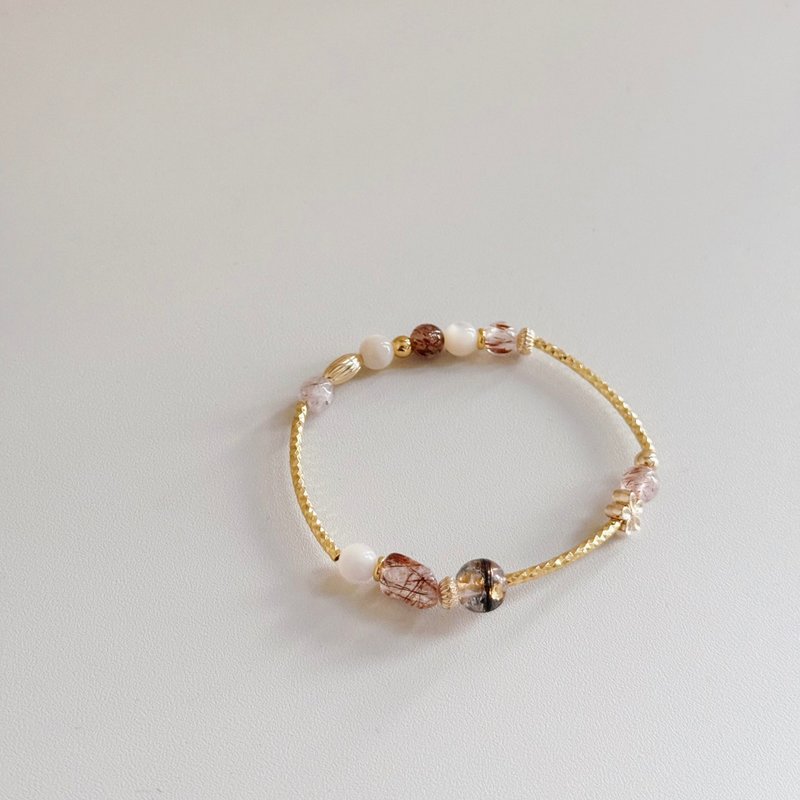 Mimis设计款 琉光 胎毛水晶手链 - 婴儿饰品 - 水晶 