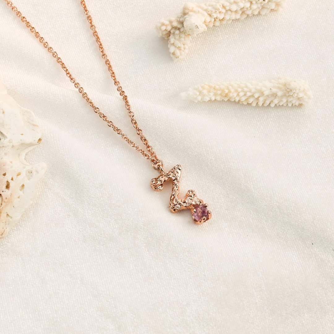 Alphabet pendant Z letter - 项链 - 铜/黄铜 