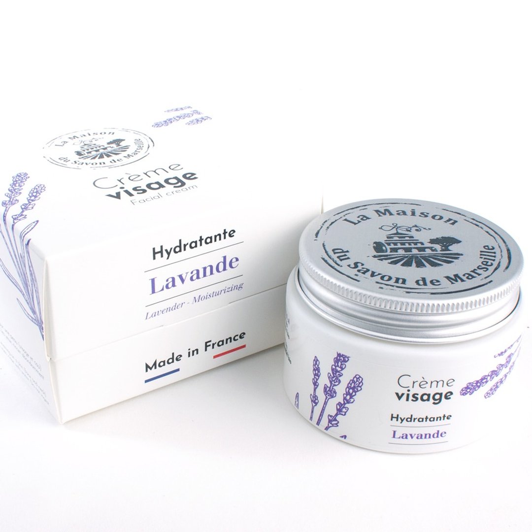 法国马赛皂之家薰衣草舒缓保湿凝霜50ml - 乳液 - 其他材质 紫色