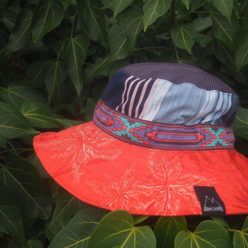 登山帽 Scrap Bucket Hat | 香港手造 - 帽子 - 聚酯纤维 