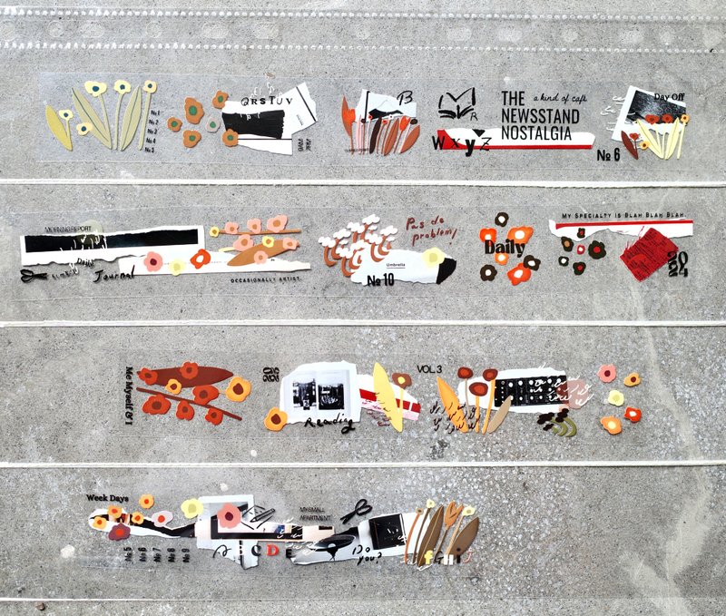 【什物】假期杂志PET | WeekendMagazine - 纸胶带 - 塑料 咖啡色