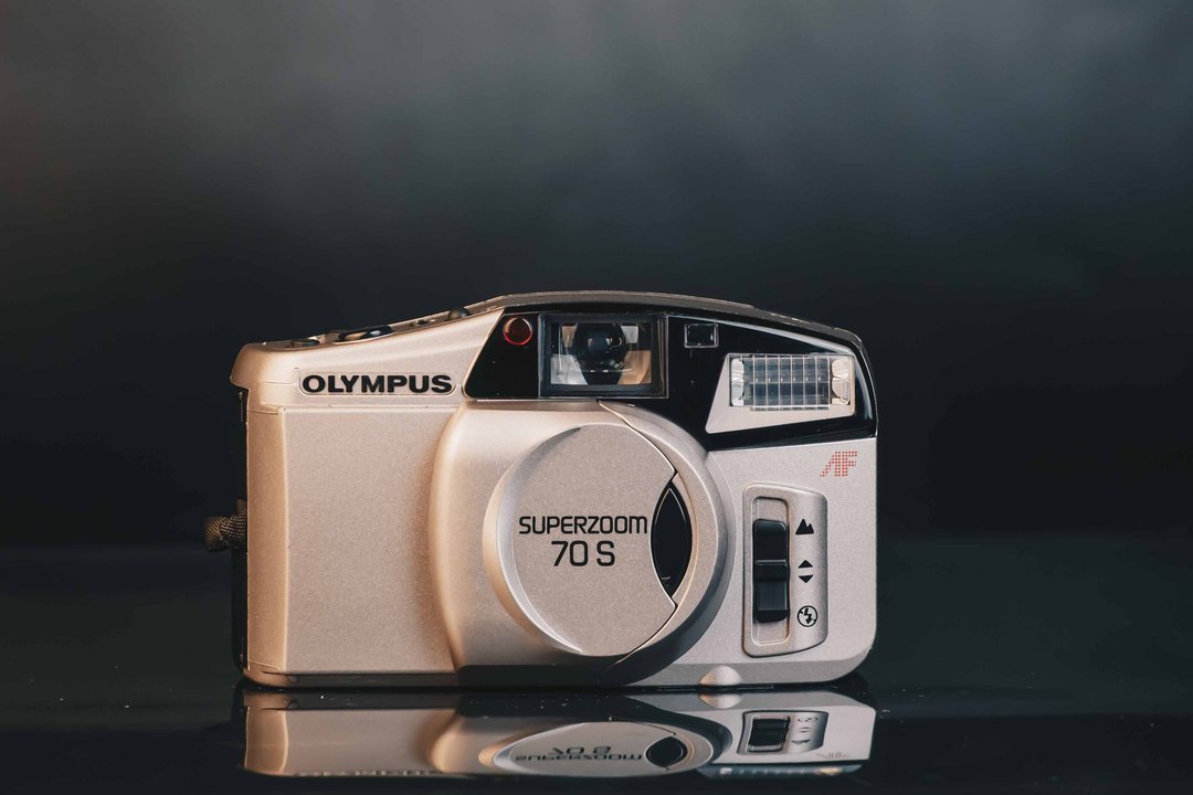 Olympus SuperZoom 70S #135底片相机 - 相机 - 其他金属 黑色