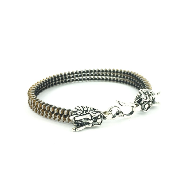 Special Collection-金属链齿龙头扣手环 - 手链/手环 - 其他金属 银色