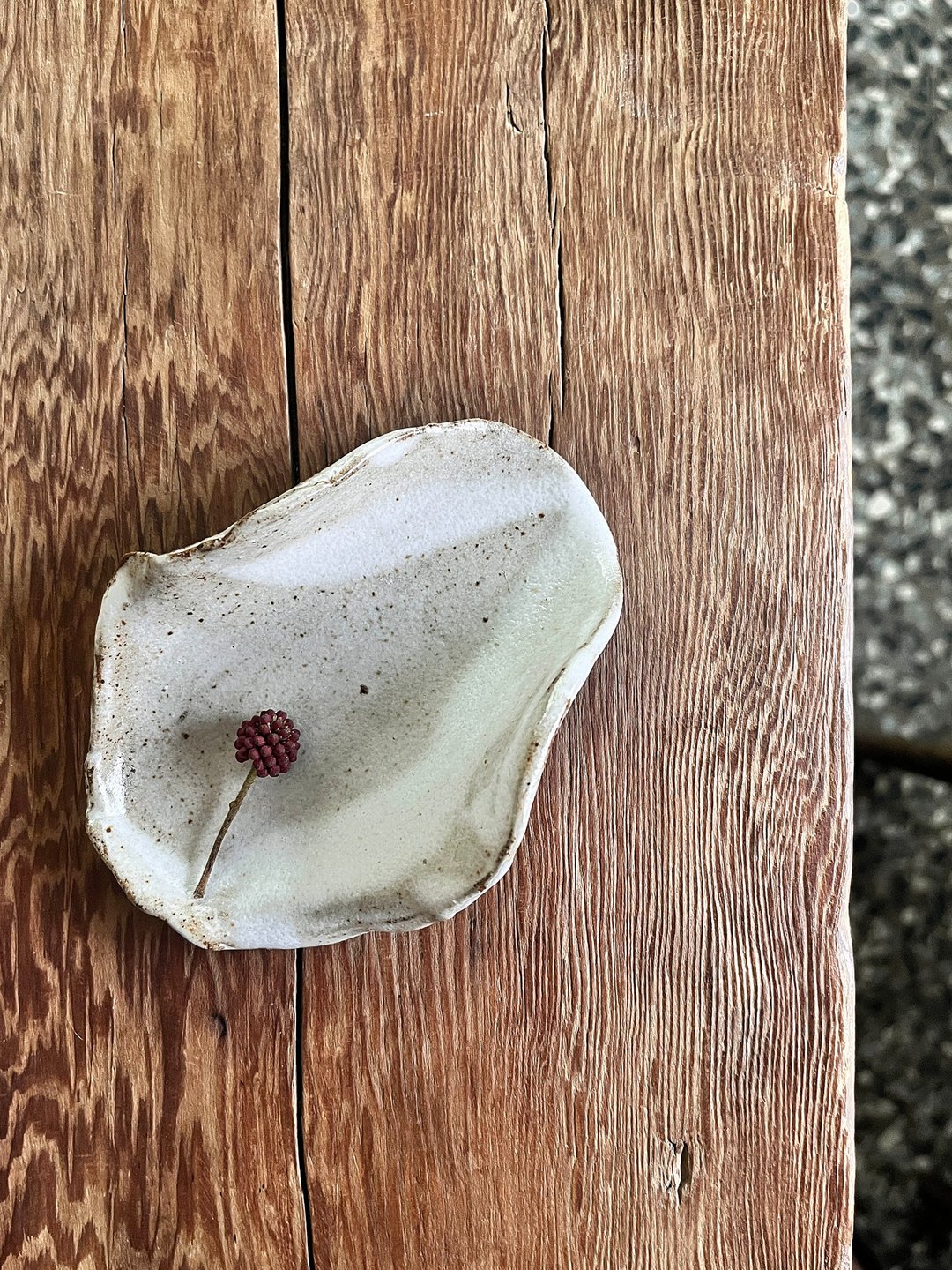 流白 茶则 香皿 零三 茶席 | 陶器皿 - 茶具/茶杯 - 陶 白色