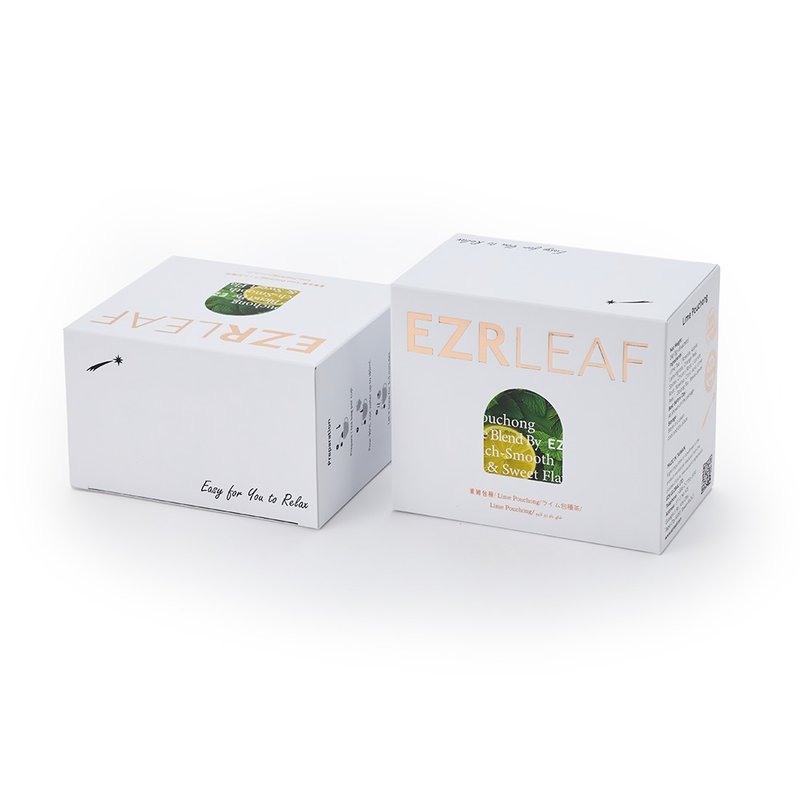 一泽茶【EZR Leaf】低咖啡因/莱姆包种/8入盒装/12入袋装/散茶50g - 茶 - 植物．花 